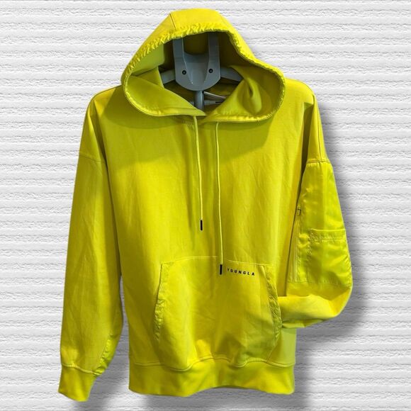 YoungLA Yellow And Black Hoodie Size Small Model 521 - Picture 2 of 9